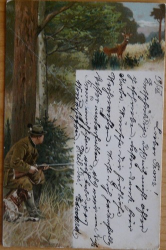 Scena caccia jagd - caccia,
