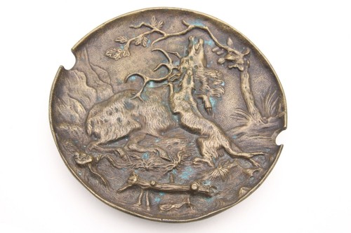 Posacenere bronzo con - in,