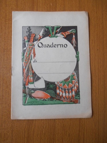 Quaderno nuovo antico scuola - nuovo,