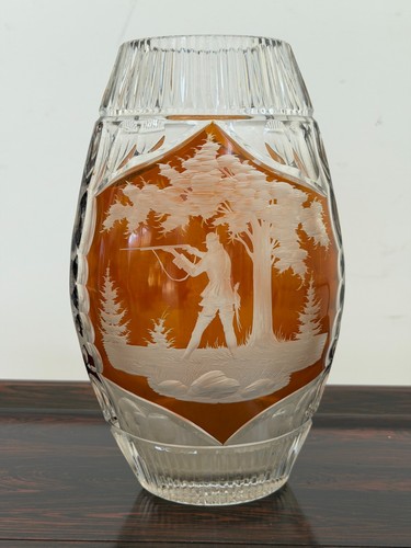 Vaso antico cristallo - in,