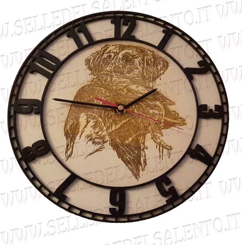 Orologio muro parete legno - orologio, da