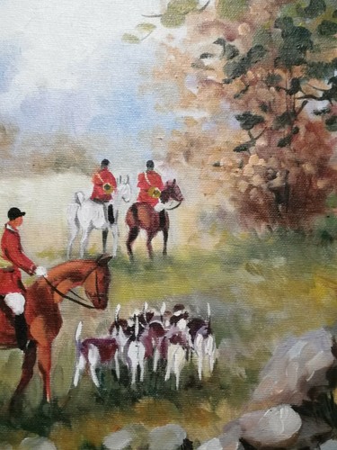 Vecchio quadro olio - vecchio,