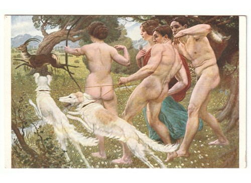 Arte cartolina scena di - arte,