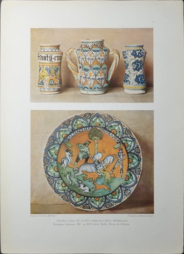 Antica stampa colori 1918 - antica,